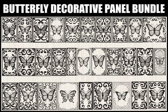 Download Butterfly Decorative Panel Bundle - Premium Resources