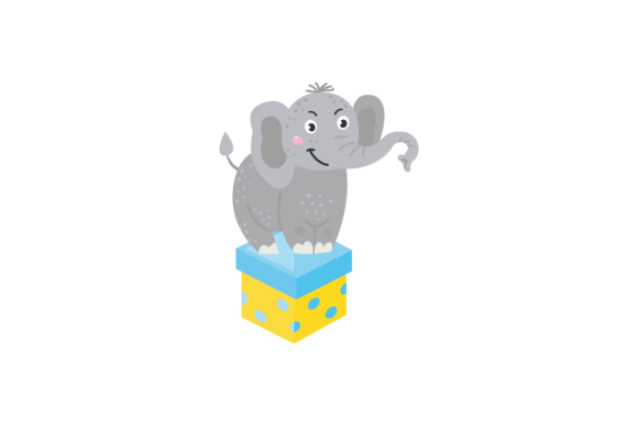 Download Elephant Animals Birthday Party Gift Svg - Party gift svg Collection